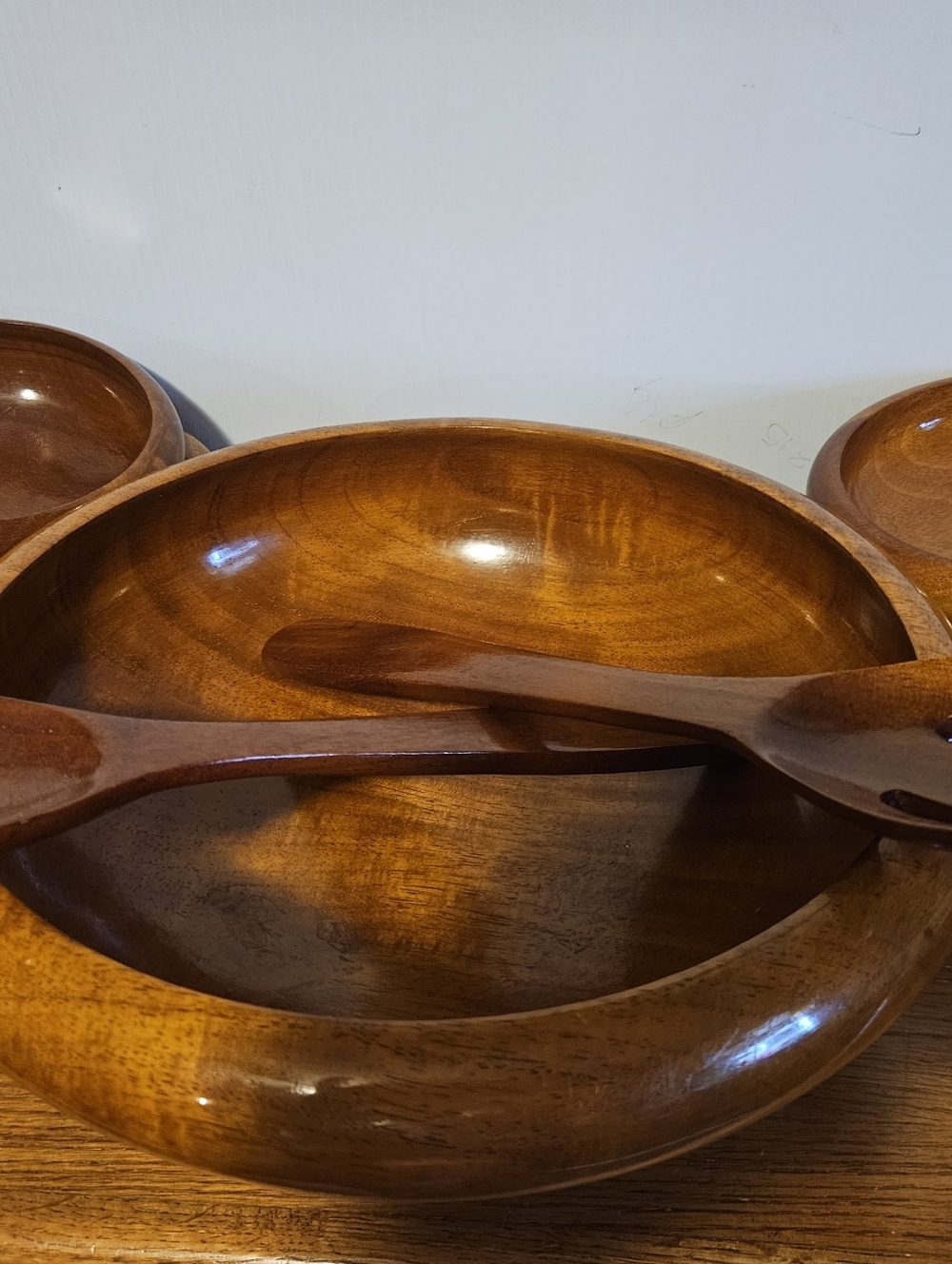 Vintage Wooden MidCentury/Modern 9pc Set